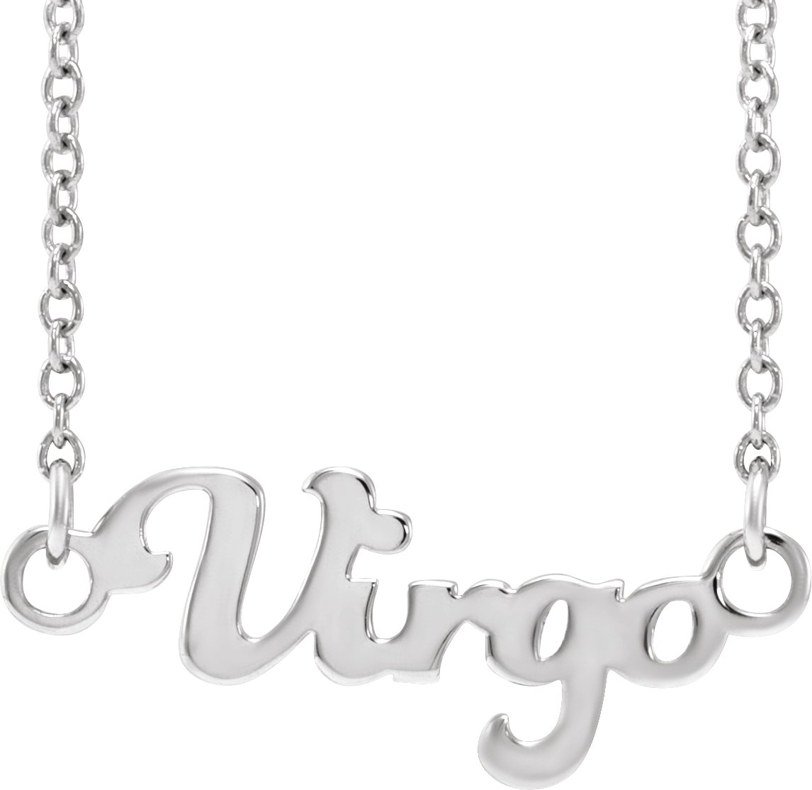 Platinum Virgo Zodiac 18