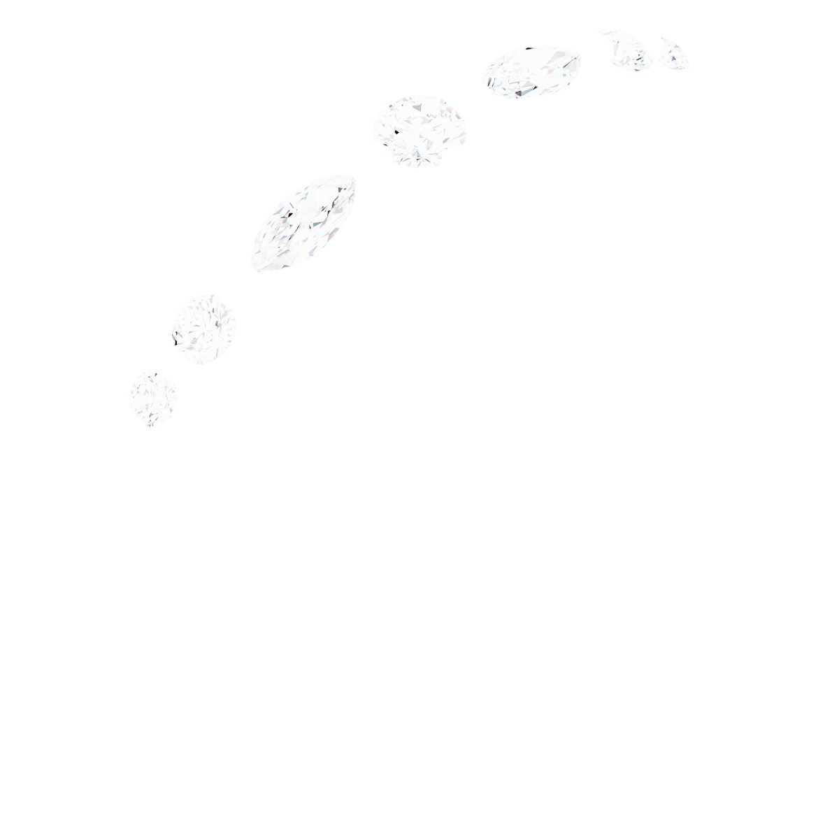 14k White Gold