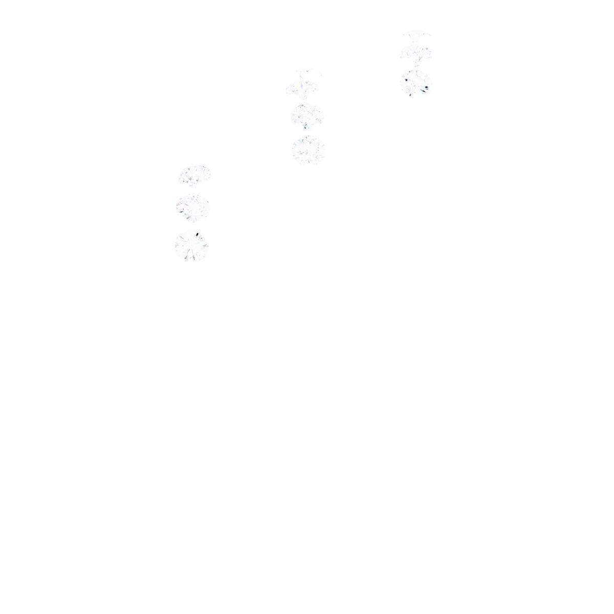 14k White Gold