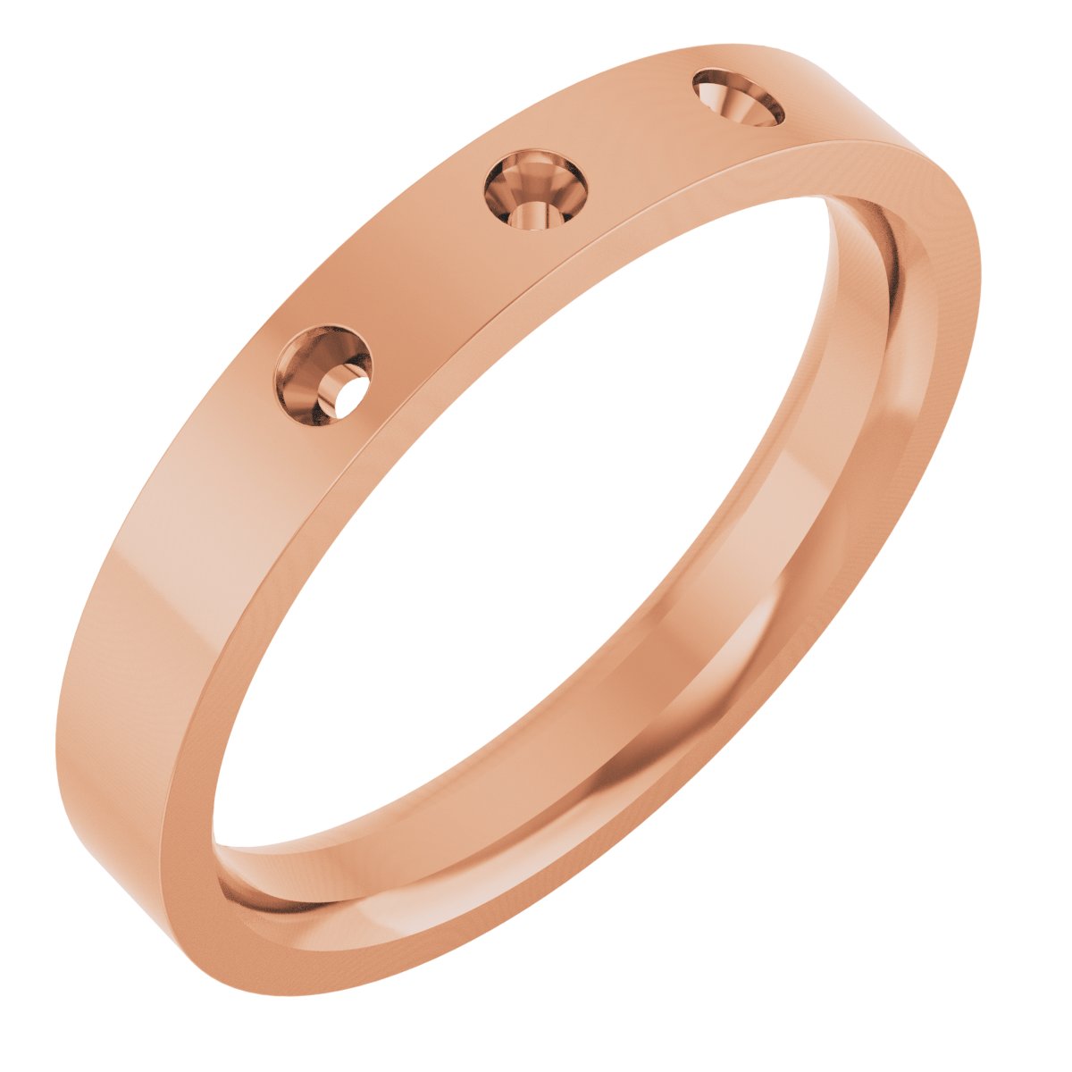 Engravable Family Stackable Ring