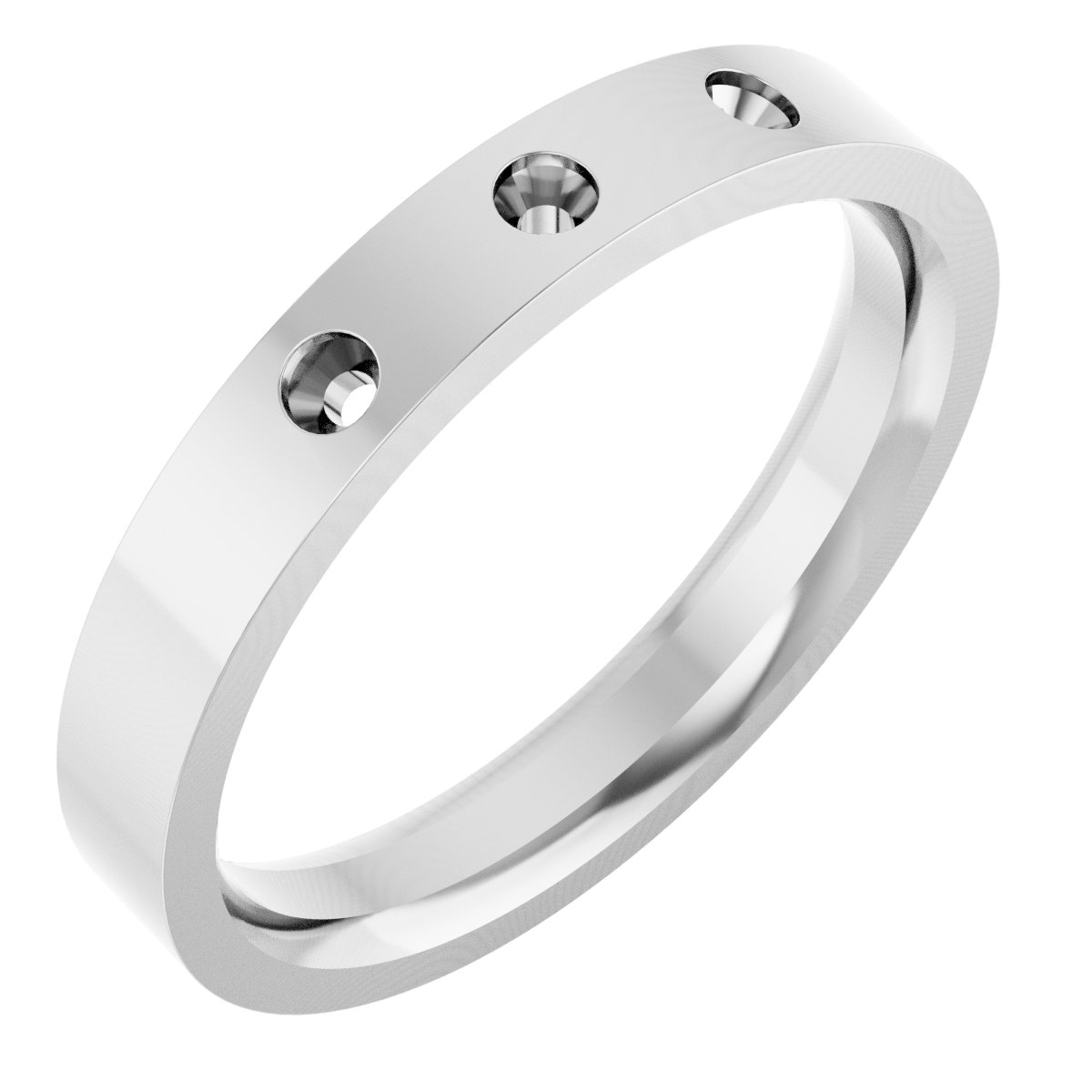 Engravable Family Stackable Ring