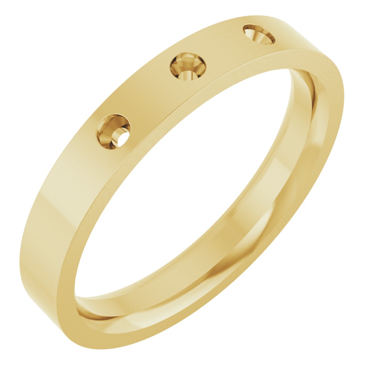 Engravable Family Stackable Ring