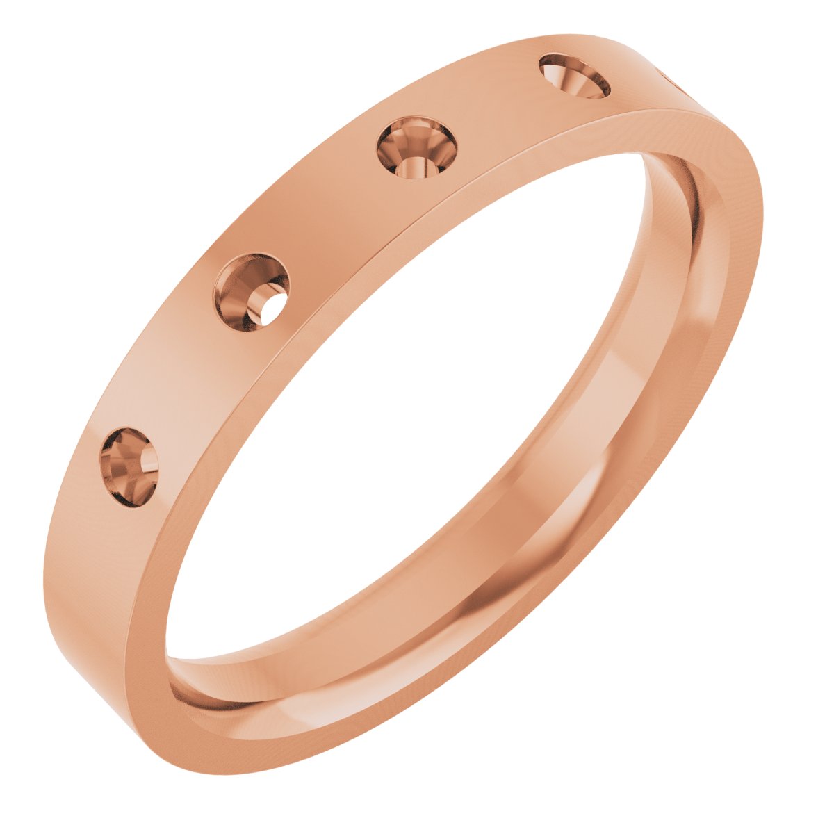 Engravable Family Stackable Ring