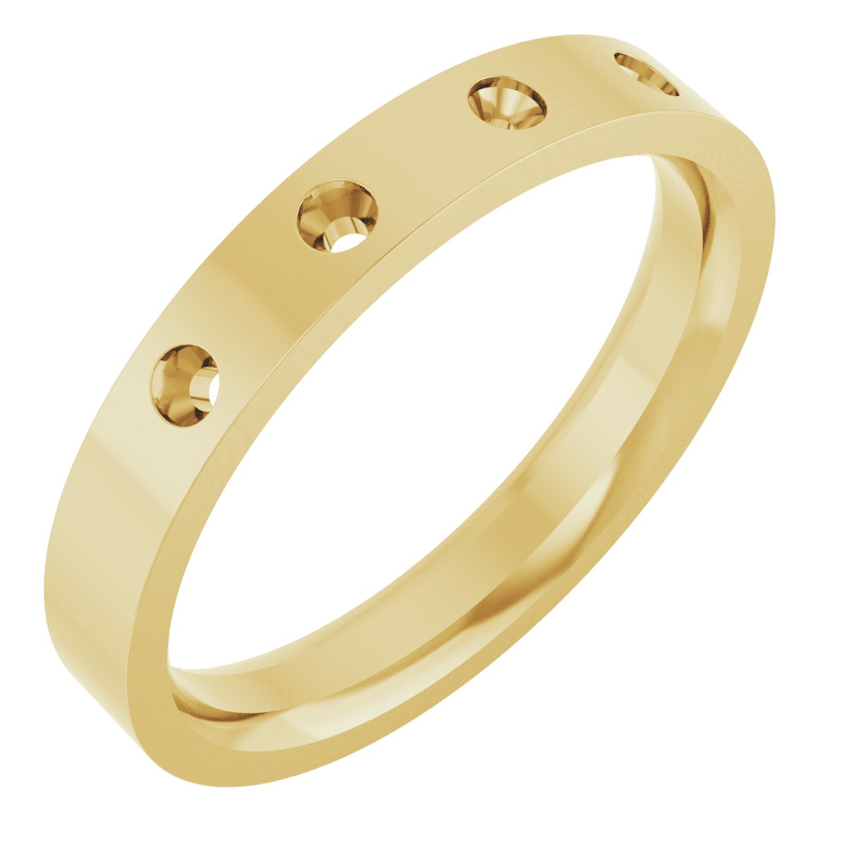 Engravable Family Stackable Ring