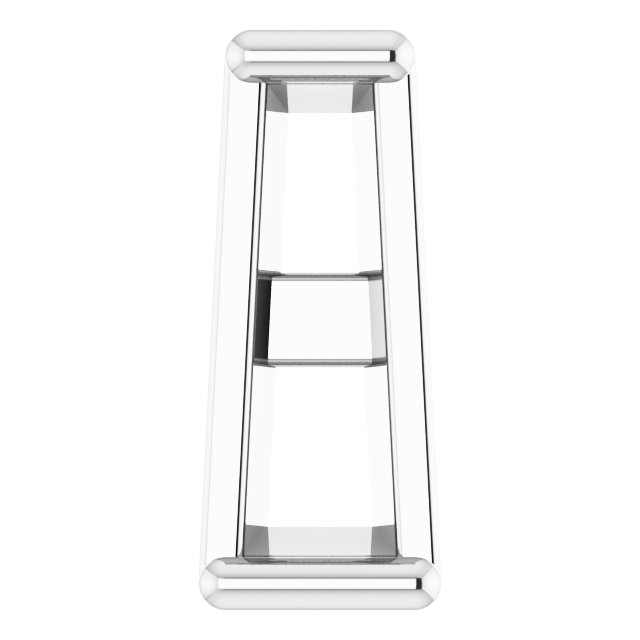 Tapered Baguette Earring Setting