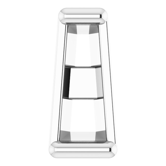Tapered Baguette Earring Setting