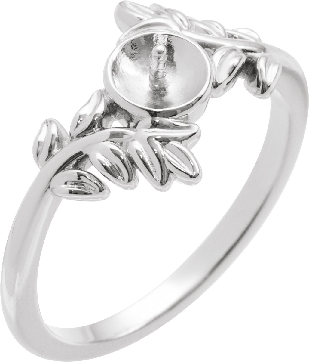 Floral Pearl Ring