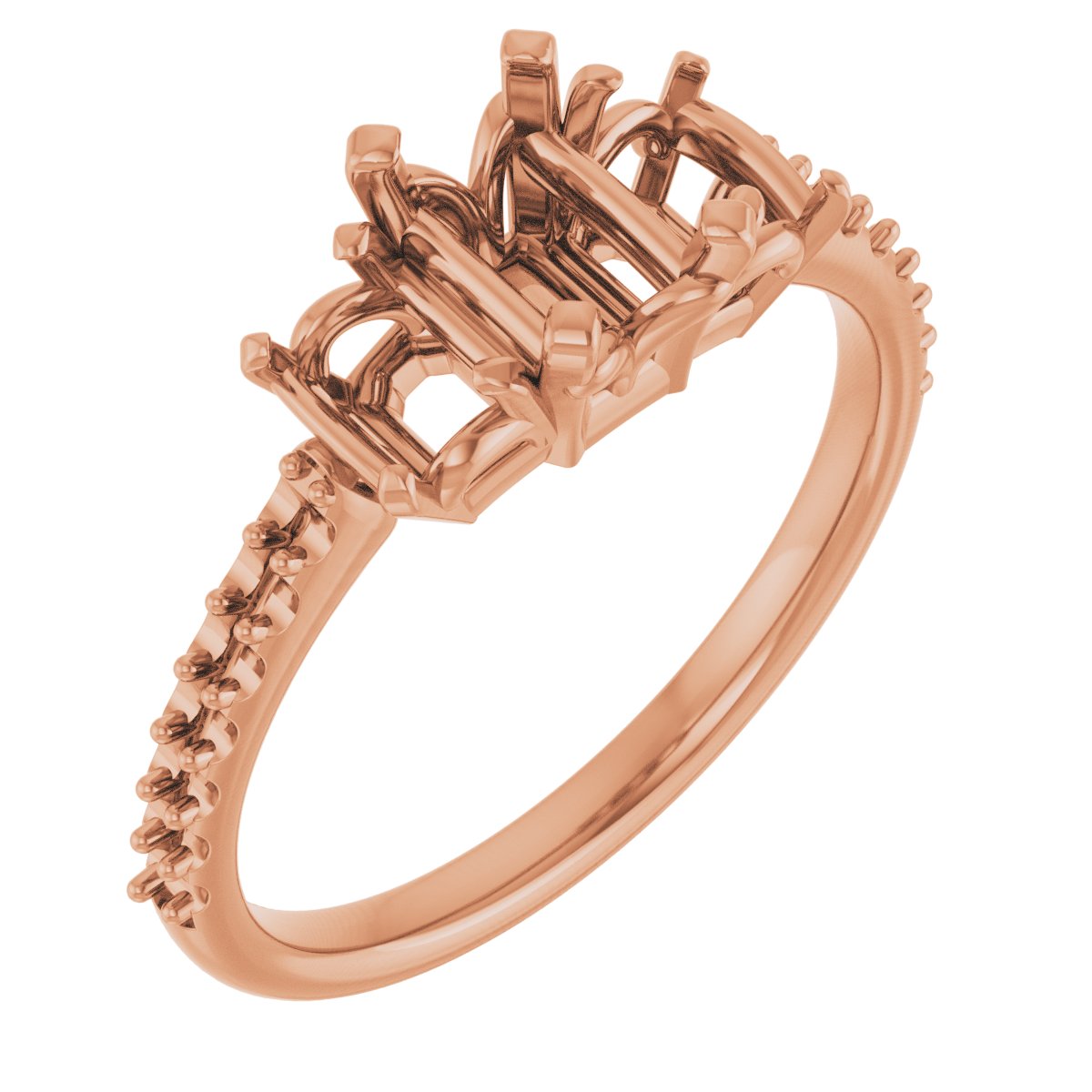 Three-Stone Engagement Ring or Band