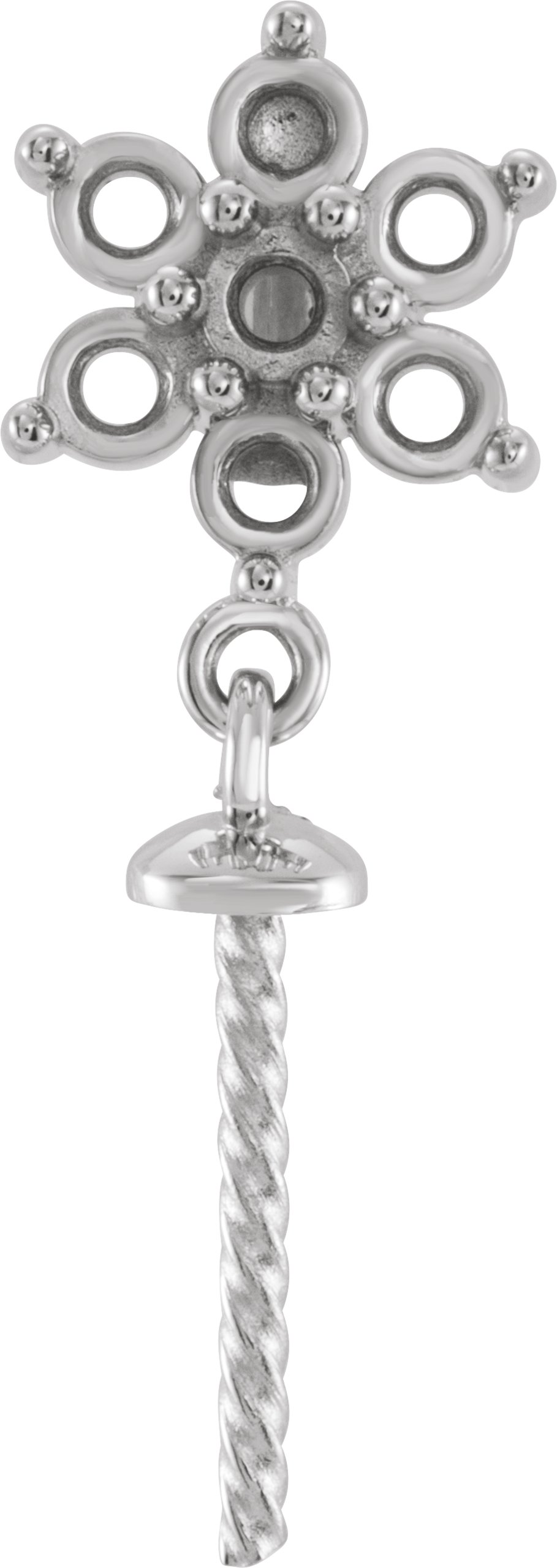 Floral Pearl Pendant