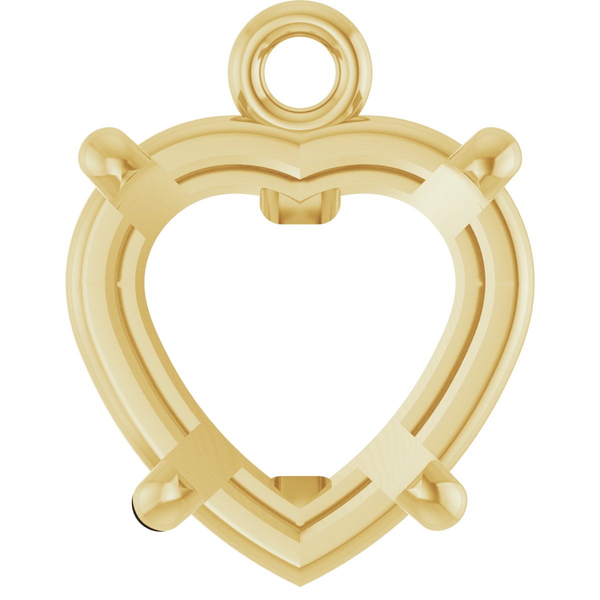 Round 4-Prong Basket Dangle