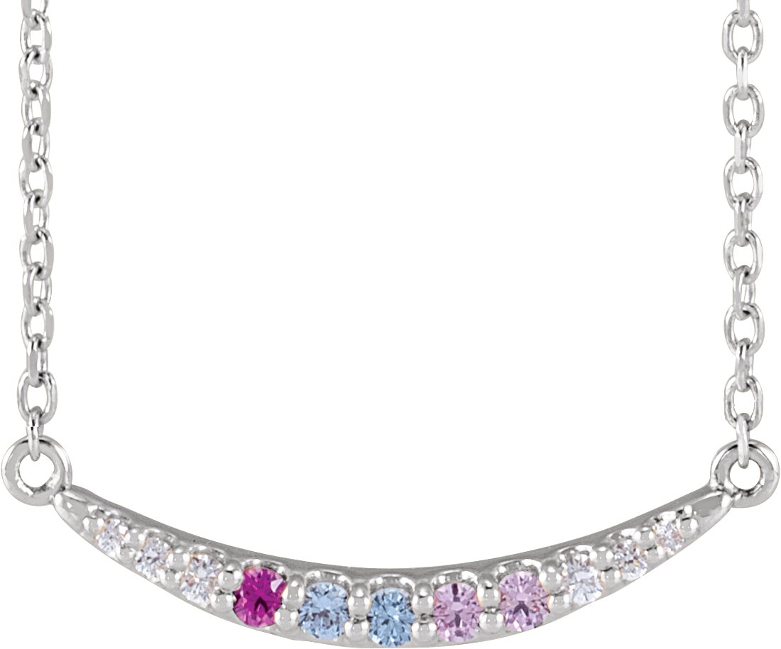 Family Bar Necklace or Center