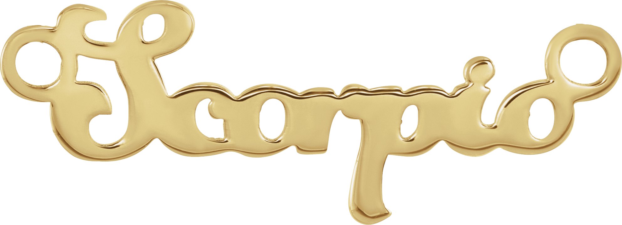 Zodiac Necklace Center