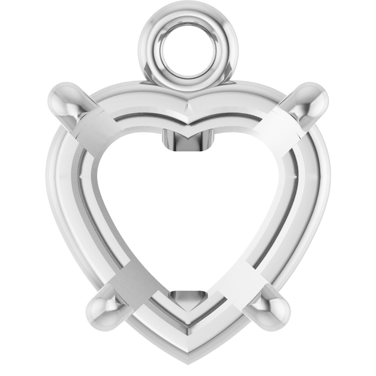 Round 4-Prong Basket Dangle