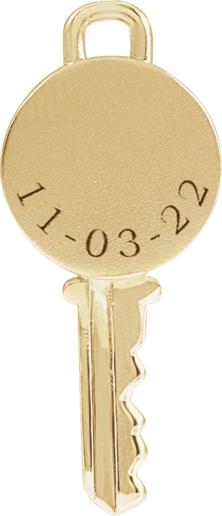 Engravable Key Dangle