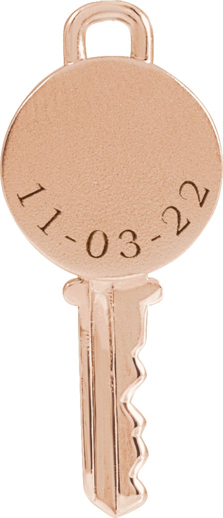 Engravable Key Dangle