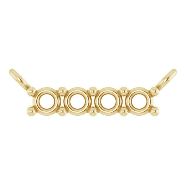 Family Bar Necklace or Center