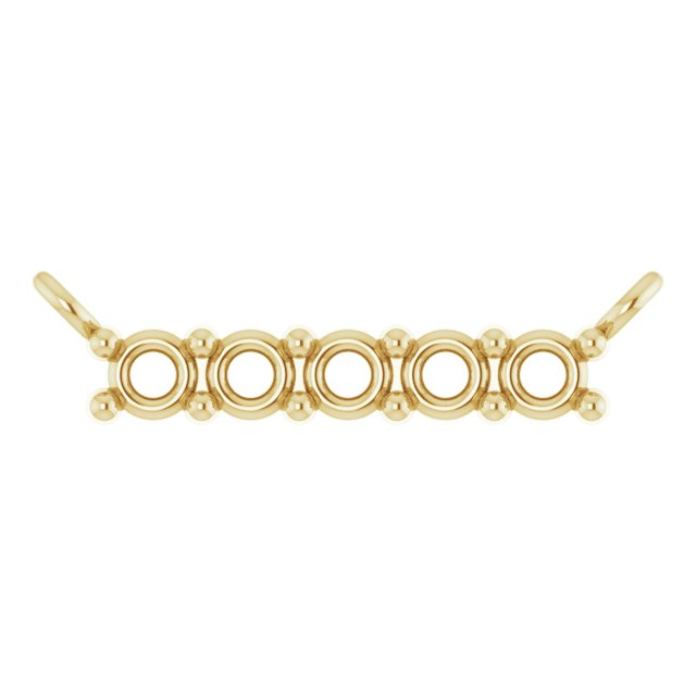 Family Bar Necklace or Center