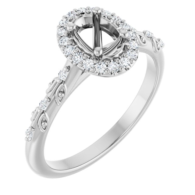 14k White Gold