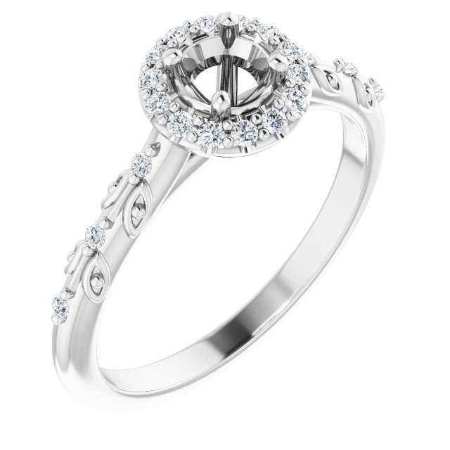 14k White Gold