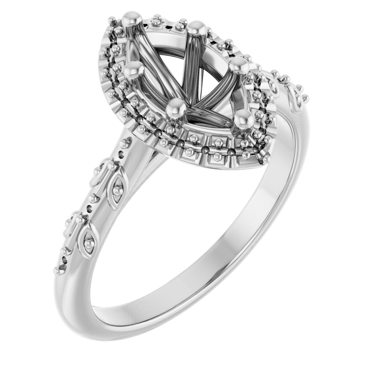 Halo-Style Engagement Ring
