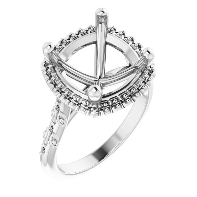 Halo-Style Engagement Ring
