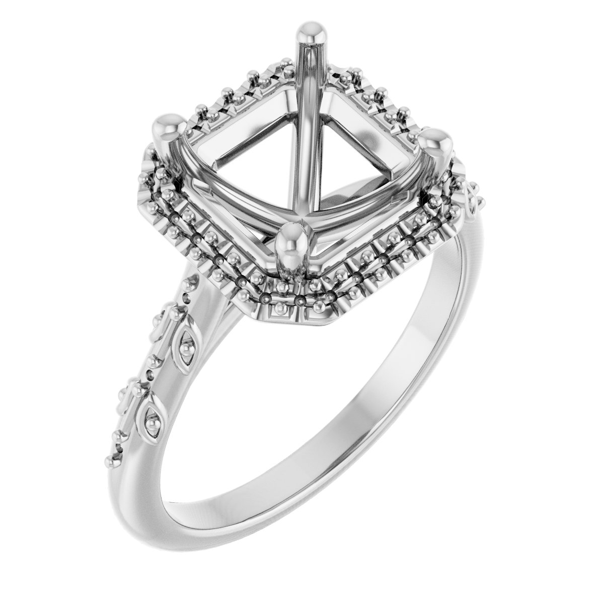 Halo-Style Engagement Ring