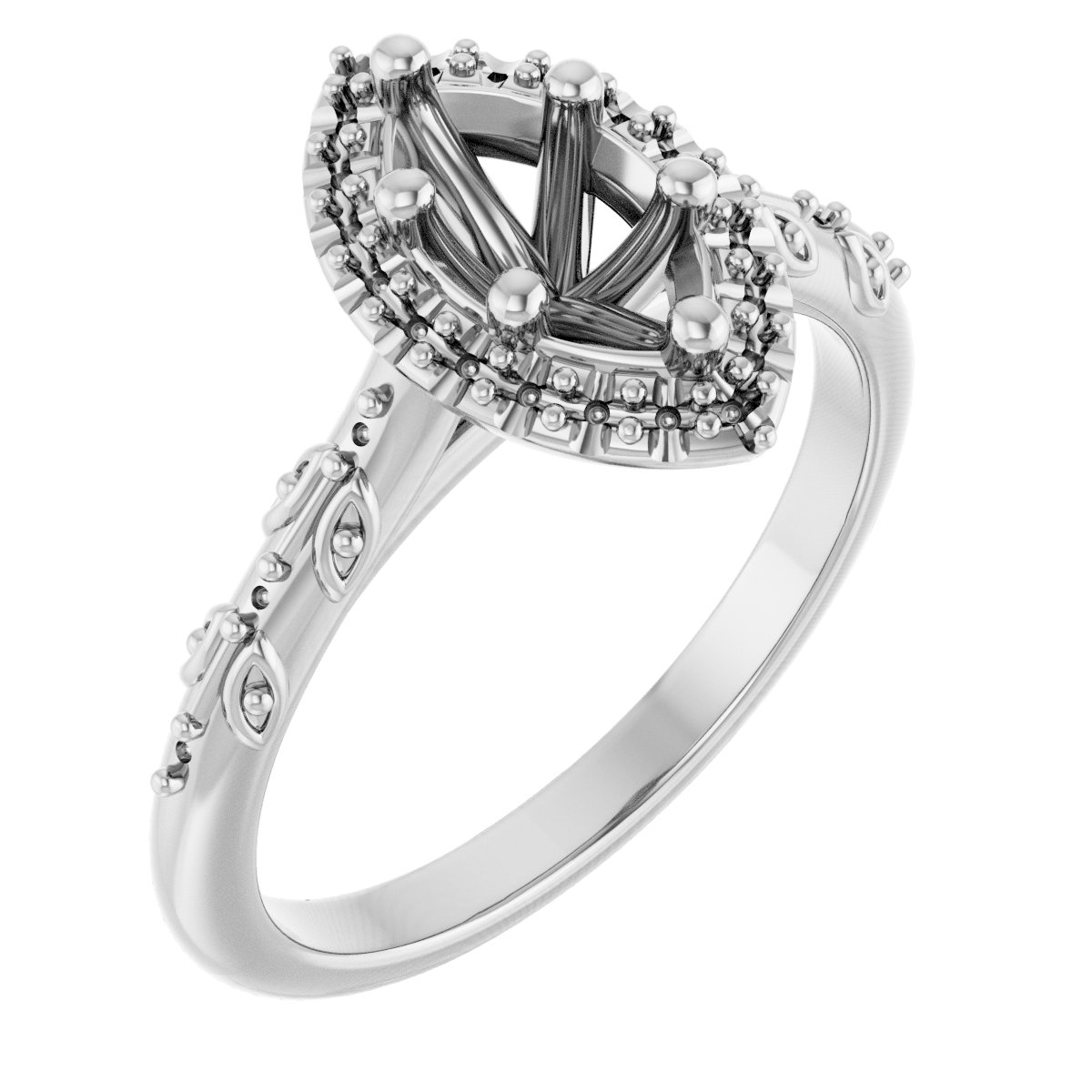Halo-Style Engagement Ring