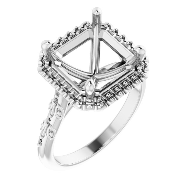Halo-Style Engagement Ring