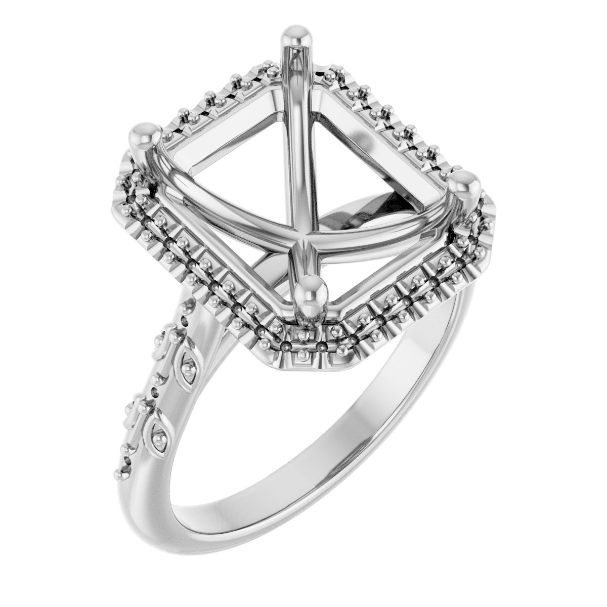 Halo-Style Engagement Ring