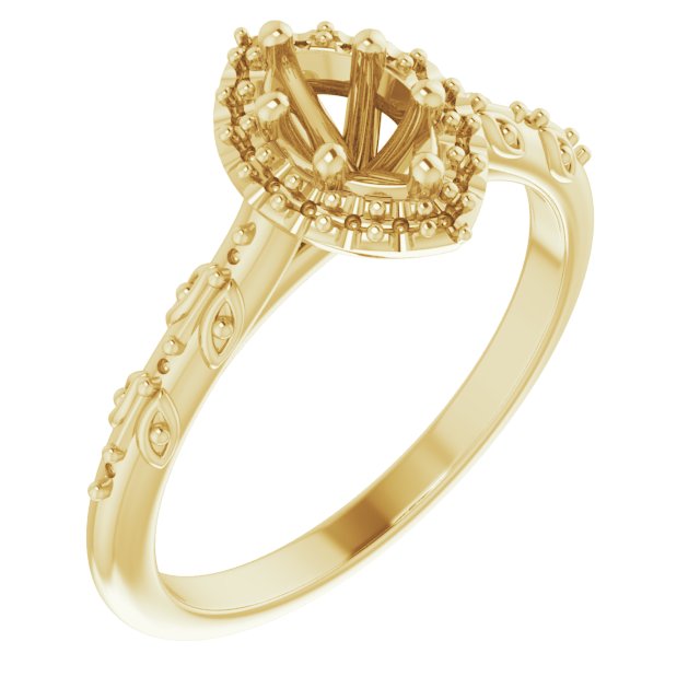 14k Yellow Gold