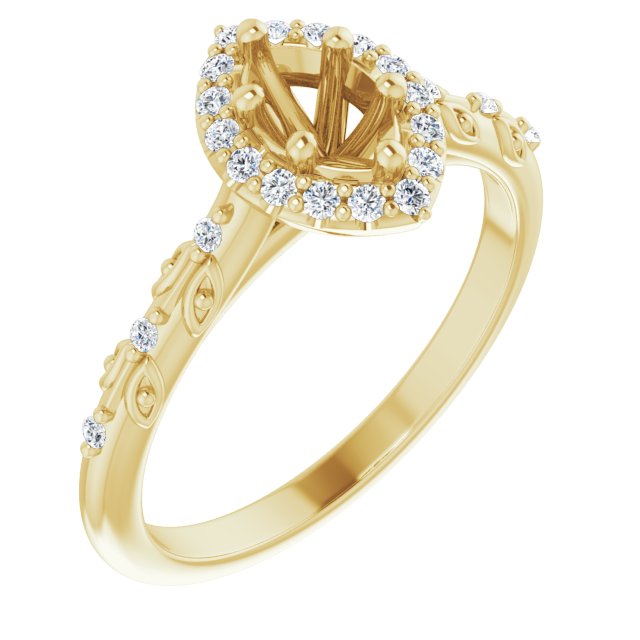 14k Yellow Gold