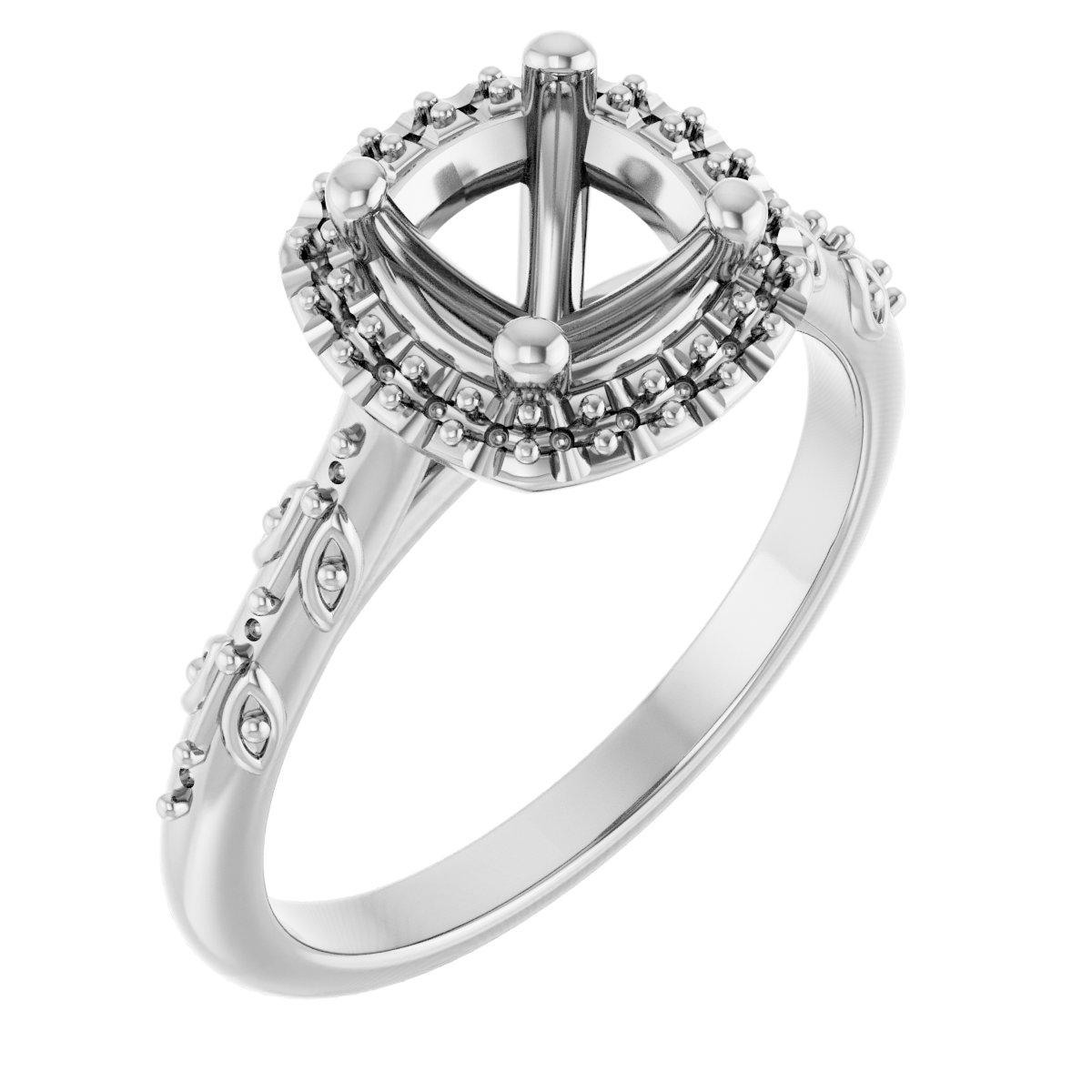 Halo-Style Engagement Ring