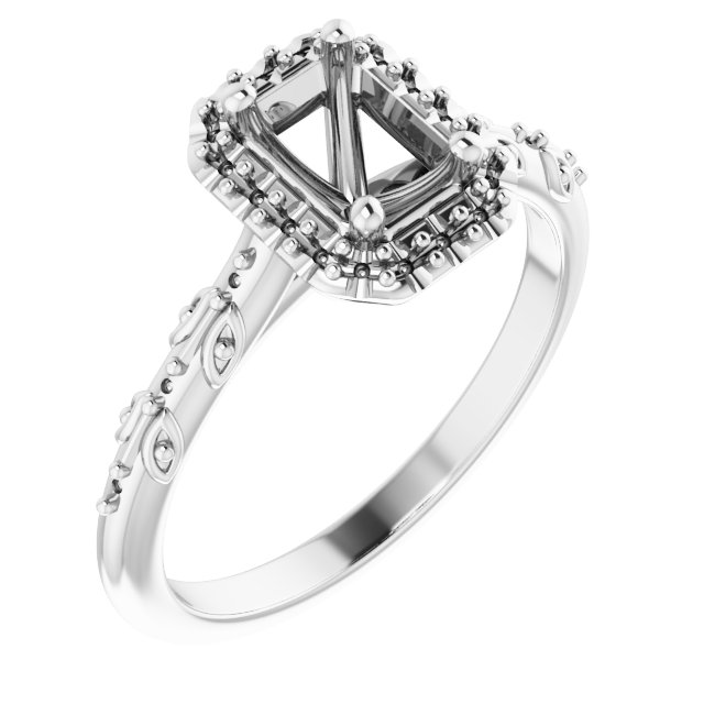 Halo-Style Engagement Ring