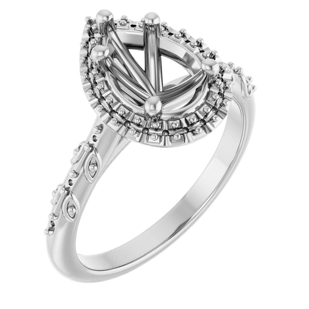 Halo-Style Engagement Ring