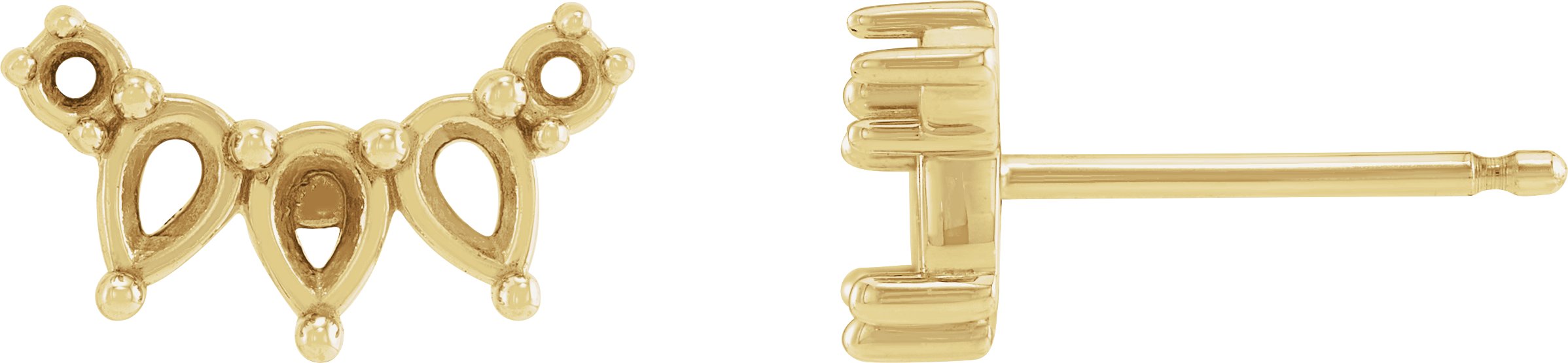 Curved Bar Earrings