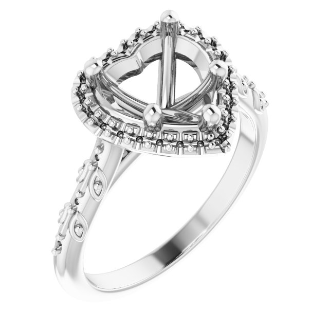 Halo-Style Engagement Ring