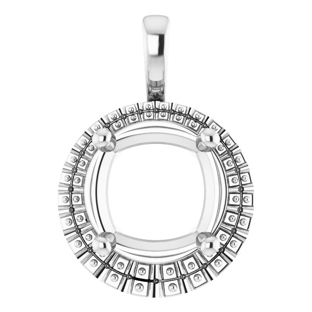 Halo-Style Pendant