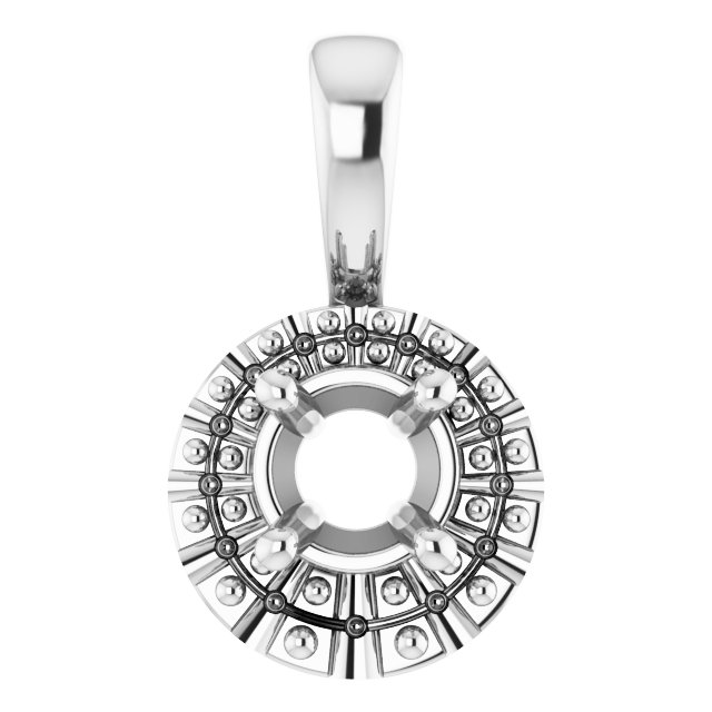 Halo-Style Pendant