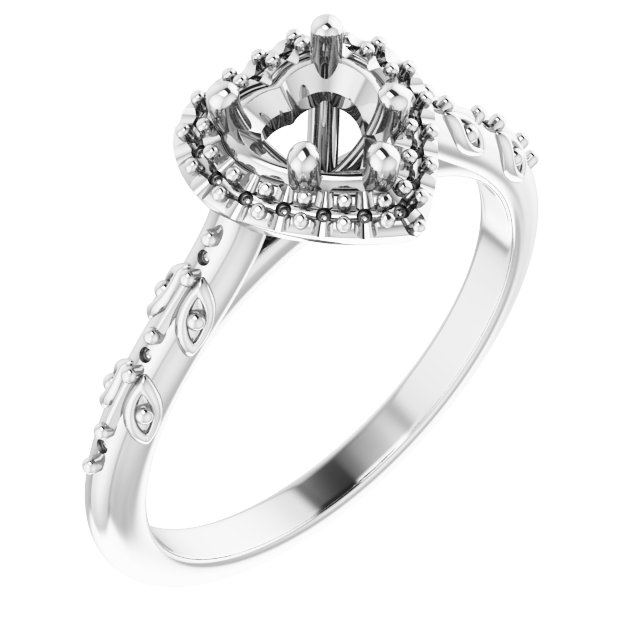 Halo-Style Engagement Ring