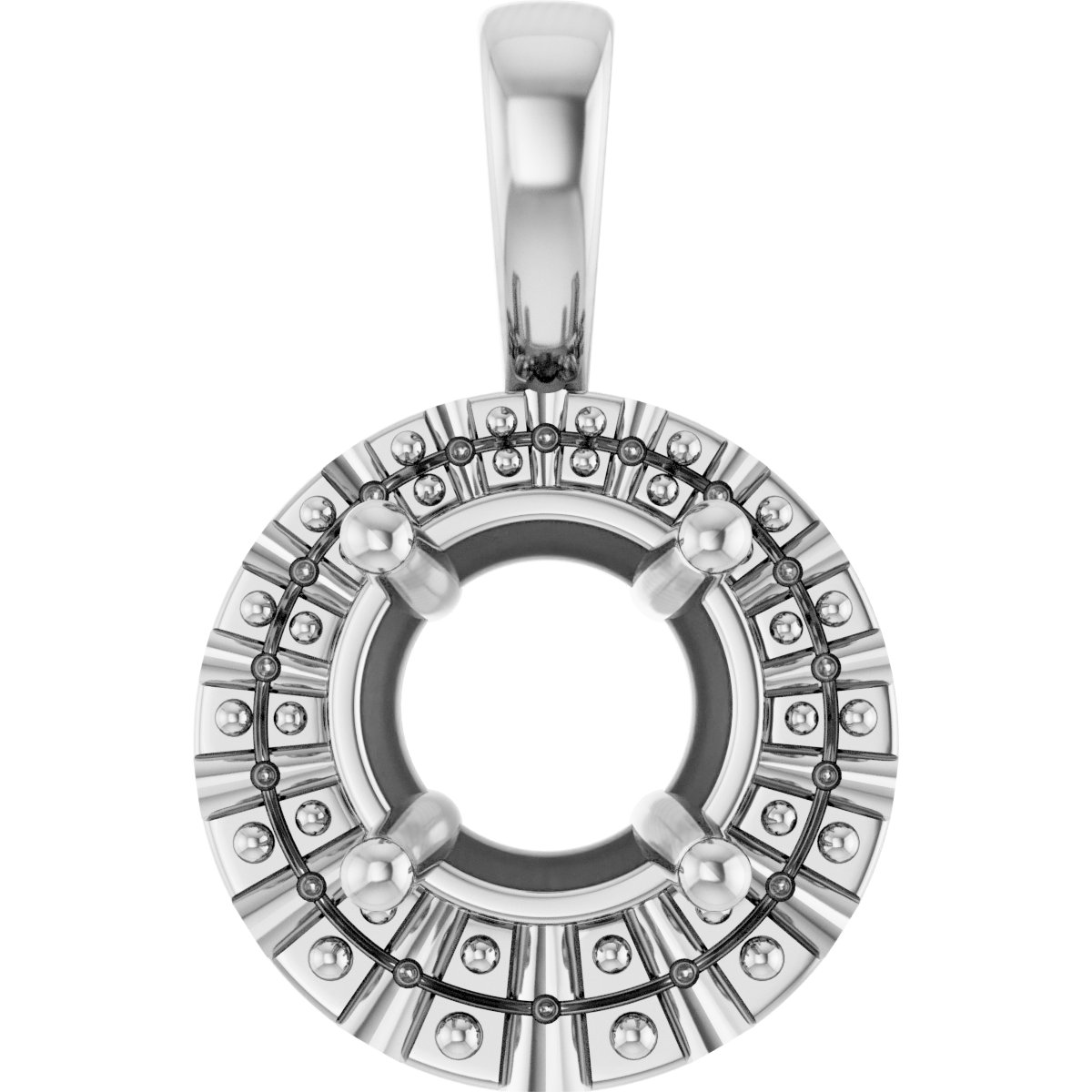 Halo-Style Pendant