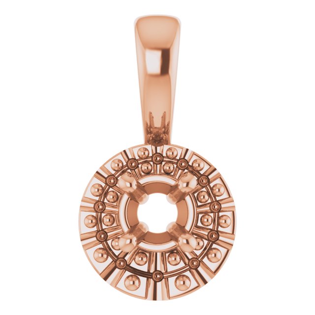 Halo-Style Pendant