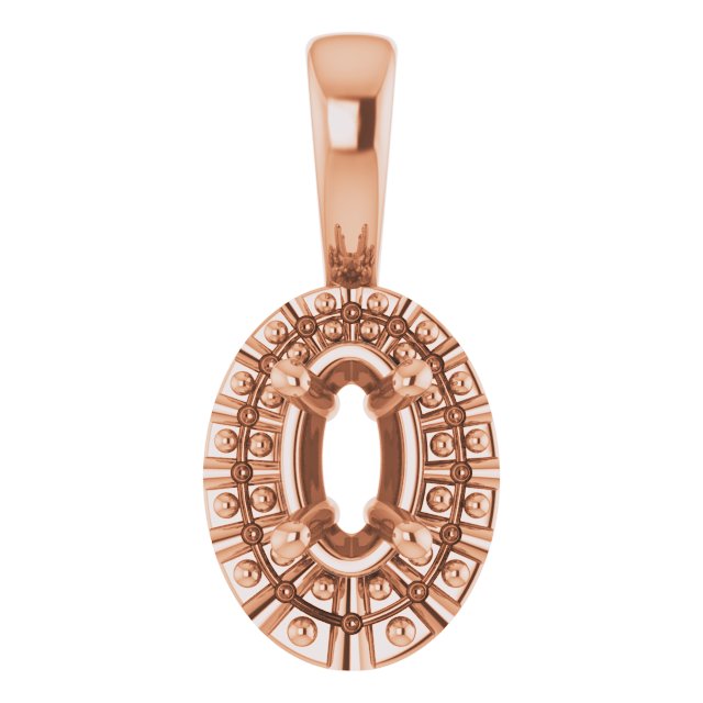 Halo-Style Pendant