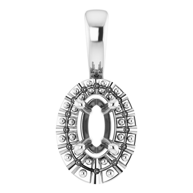 Halo-Style Pendant