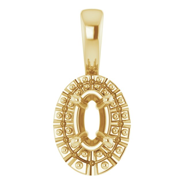 Halo-Style Pendant