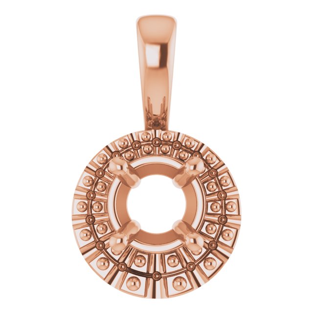 Halo-Style Pendant