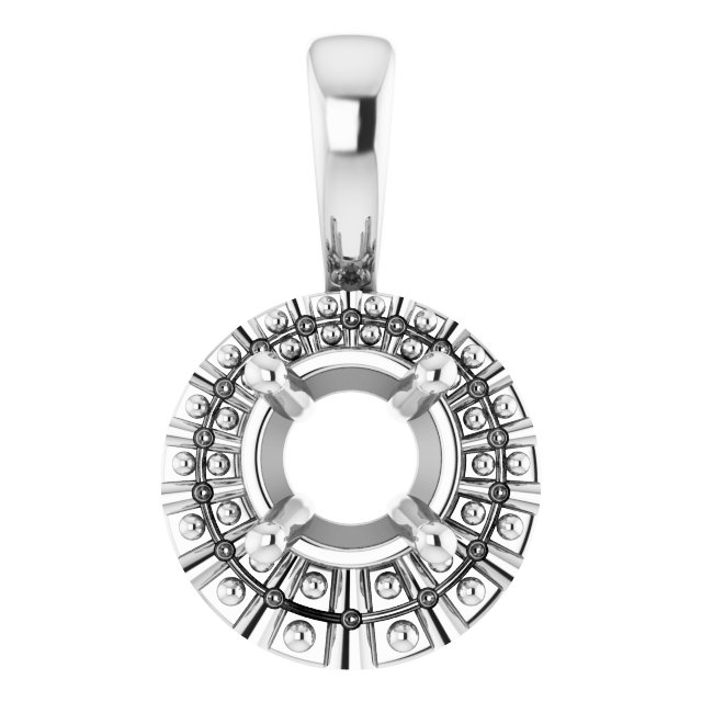 Halo-Style Pendant