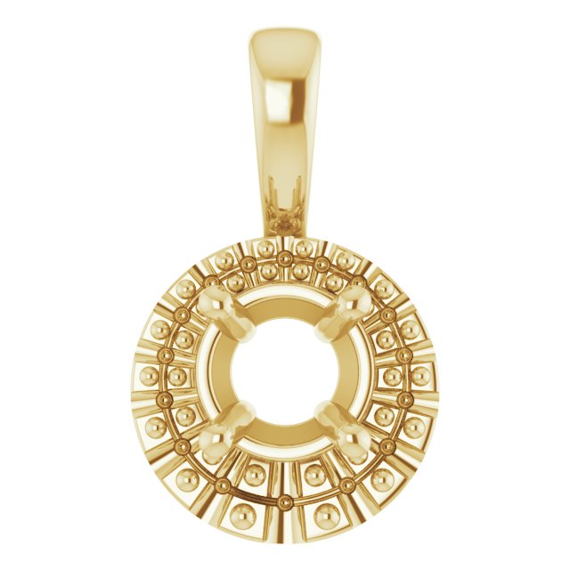 Halo-Style Pendant