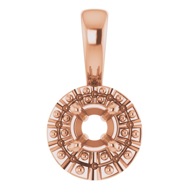 Halo-Style Pendant