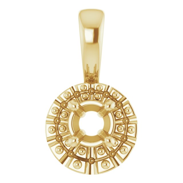 Halo-Style Pendant