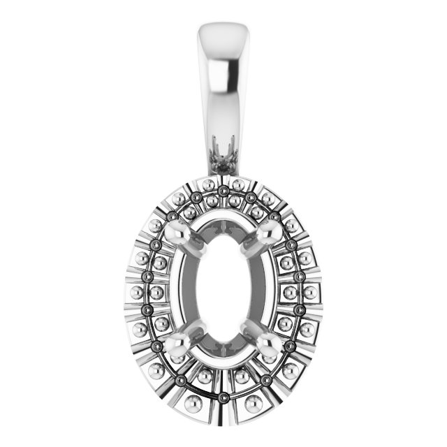 Halo-Style Pendant